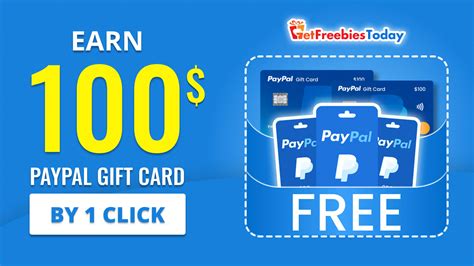 Get $100 PayPal Gift Card