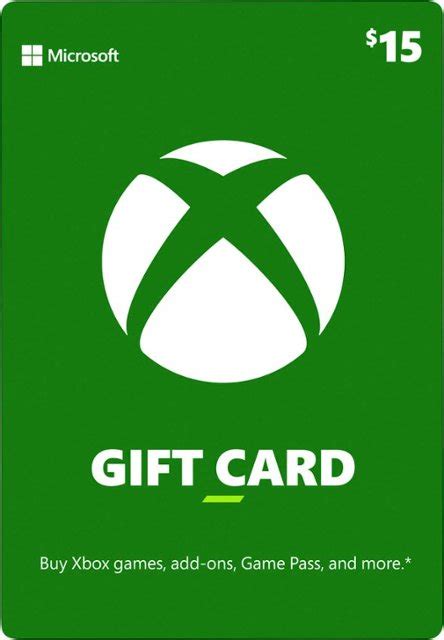 Xbox 15 Dollar Gift Card Deal