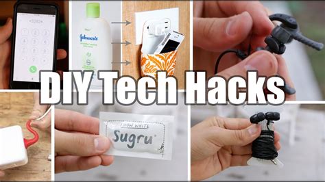 5 Awesome Diy Tech Hacks Youtube 5 Awesome Diy Tech Hacks Youtube
