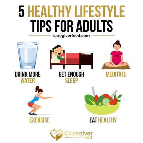 5 Healthy Lifestyle Tips For Adults 5 Healthy Lifestyle Tips For Adults