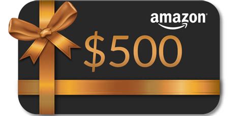 Win $500 Amazon Gift Card