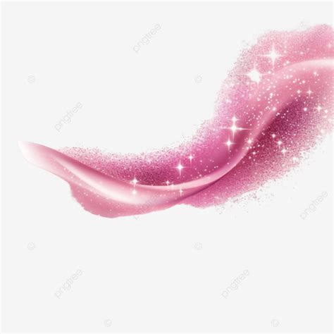 Abstract Pink Glitter Wave Illustration Pink Star Dust Sparkle Abstract Pink Glitter Wave Illustration Pink Star Dust Sparkle
