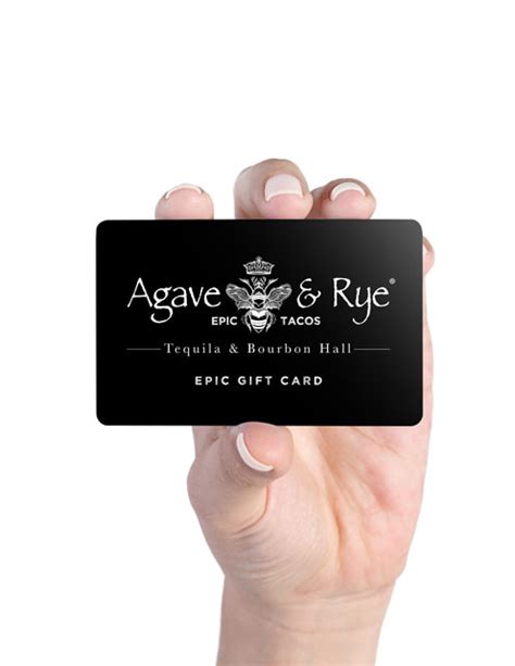 5 Ways Agave Rye Gift Card 5 Ways Agave Rye Gift Card