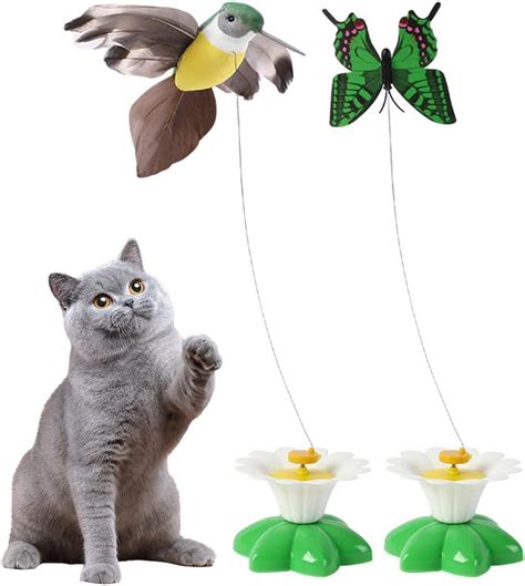 Amazon Com Electric Bird Teasing Cat Toy Funny Electric 360 Degrees Amazon Com Electric Bird Teasing Cat Toy Funny Electric 360 Degrees