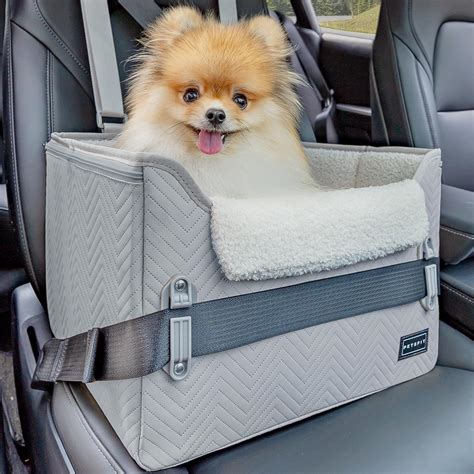 Amazon Com Petsfit Dog Car Seat Pet Travel Dog Booster Seat With Amazon Com Petsfit Dog Car Seat Pet Travel Dog Booster Seat With