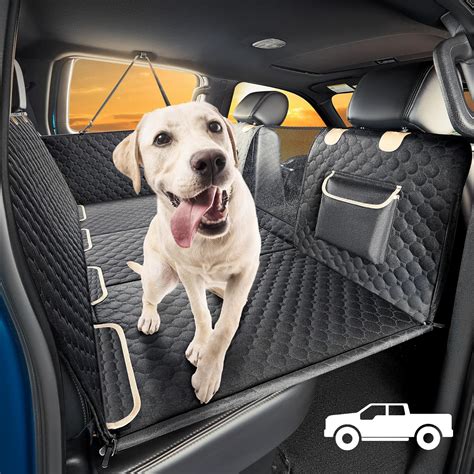 Amazon Com Tjsouler Hard Bottom Dog Car Seat Cover For Back Seat Dog Amazon Com Tjsouler Hard Bottom Dog Car Seat Cover For Back Seat Dog