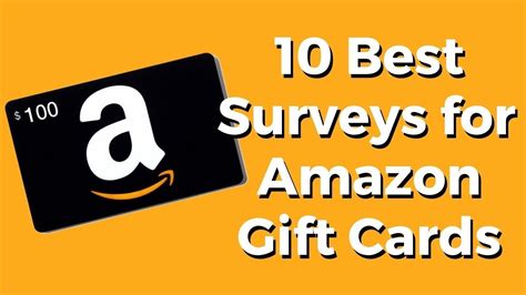 Amazon Gift Cards for Surveys Amazon Gift Cards for Surveys