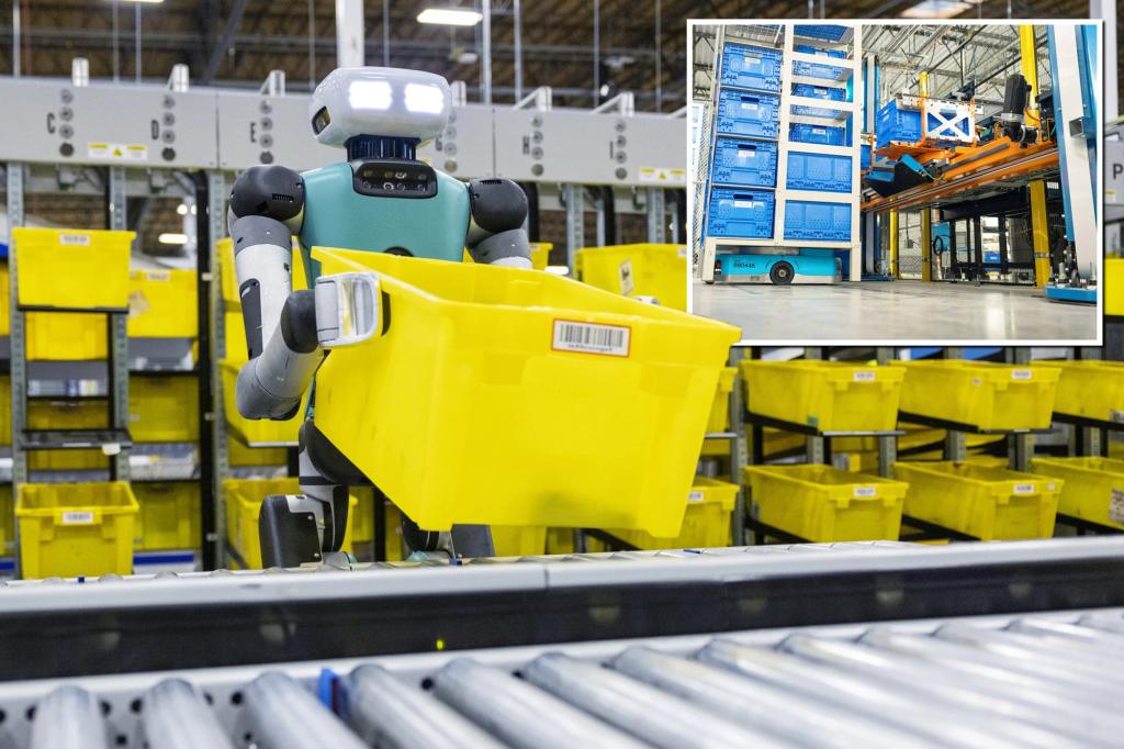 Amazon Revamps Warehouses With Robots To Reduce Delivery Times Amazon Revamps Warehouses With Robots To Reduce Delivery Times