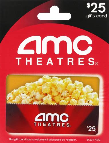 Amc Theatres 25 Gift Card 1 Each Kroger Amc Theatres 25 Gift Card 1 Each Kroger