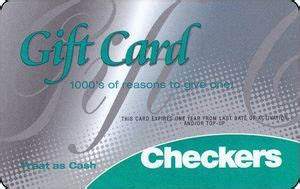 5 Ways Checkers Gift Card