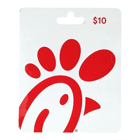 Chick Fil A 10 Gift Card 1 Each Shoprite Chick Fil A 10 Gift Card 1 Each Shoprite