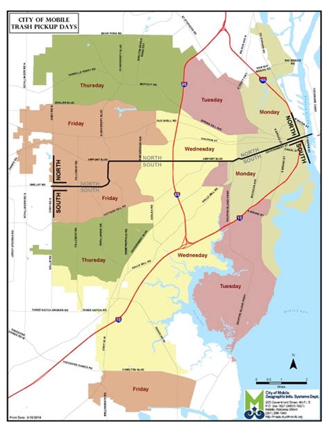 Mobile City Garbage Pickup Schedule Mobile City Garbage Pickup Schedule