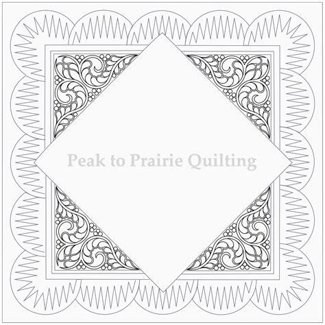 Clamshell Border Triangle Peak To Prairie Quilting Clamshell Border Triangle Peak To Prairie Quilting