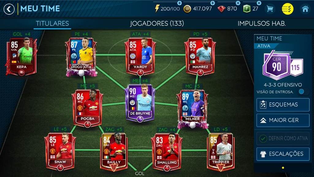 5 FC Mobile Codigos