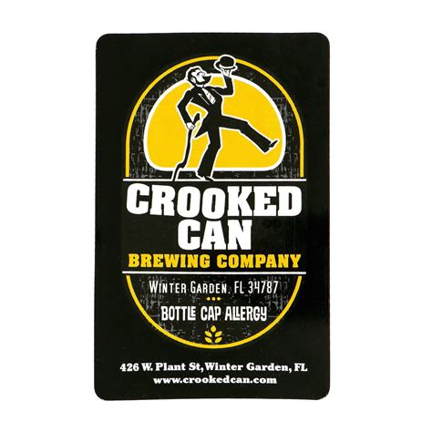 Crooked Can Gift Card Info Crooked Can Gift Card Info