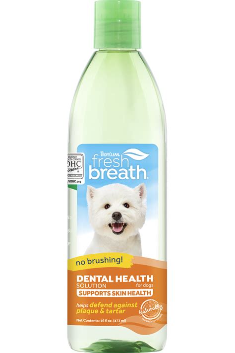 Dental Health Solution For Dogs Tropiclean Dental Health Solution For Dogs Tropiclean