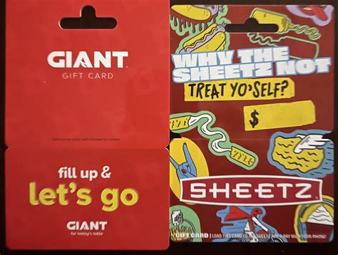 Sheetz Gift Cards Available