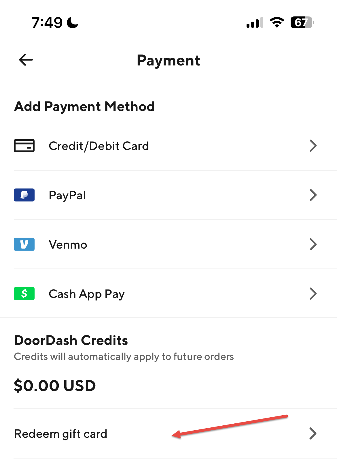 5 Ways Redeem Doordash Gift Card