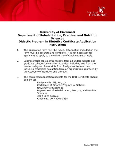 Dpd Certificate Programs