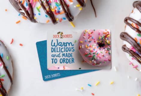 Duck Donuts Gift Card Duck Donuts Gift Card