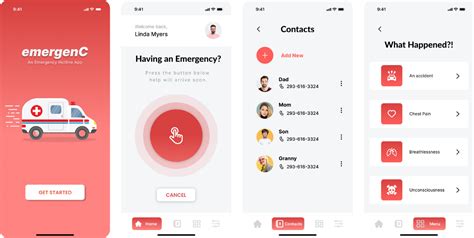 Emergenc An Emergency Hotline App Figma Emergenc An Emergency Hotline App Figma