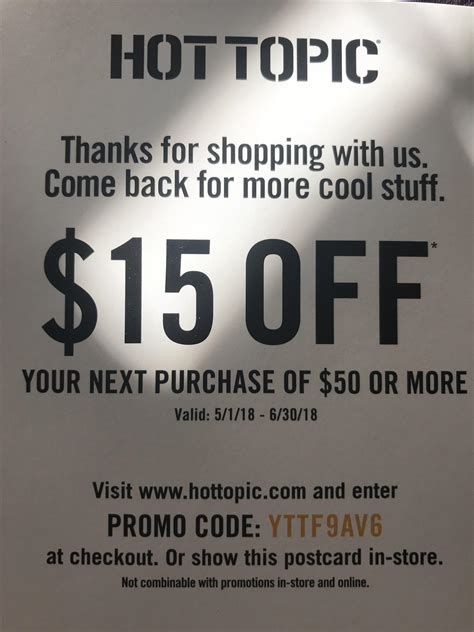 Extra Hot Topic Coupon R Funkopop Extra Hot Topic Coupon R Funkopop