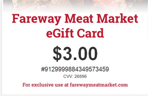 Check Fareway Gift Card Balance
