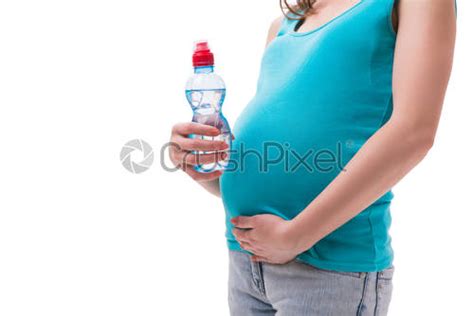 Femme Nue Enceinte Assise Dans Le Profil Couvre Ses Seins Stock Photo Femme Nue Enceinte Assise Dans Le Profil Couvre Ses Seins Stock Photo