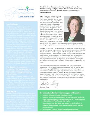 Fillable Online Palmettohealthfoundation To Become A Member Of The