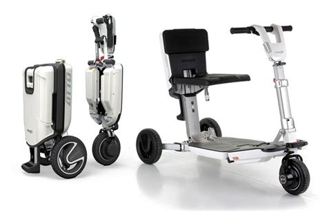 Folding Mobility Scooter That Folds Within Seconds To A Trolley Suitcase Folding Mobility Scooter That Folds Within Seconds To A Trolley Suitcase
