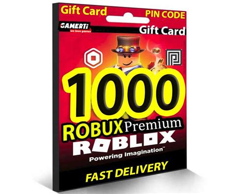 Gift Card 1000 Robux Premium One Month Or 800 Robux Gift Card 1000 Robux Premium One Month Or 800 Robux