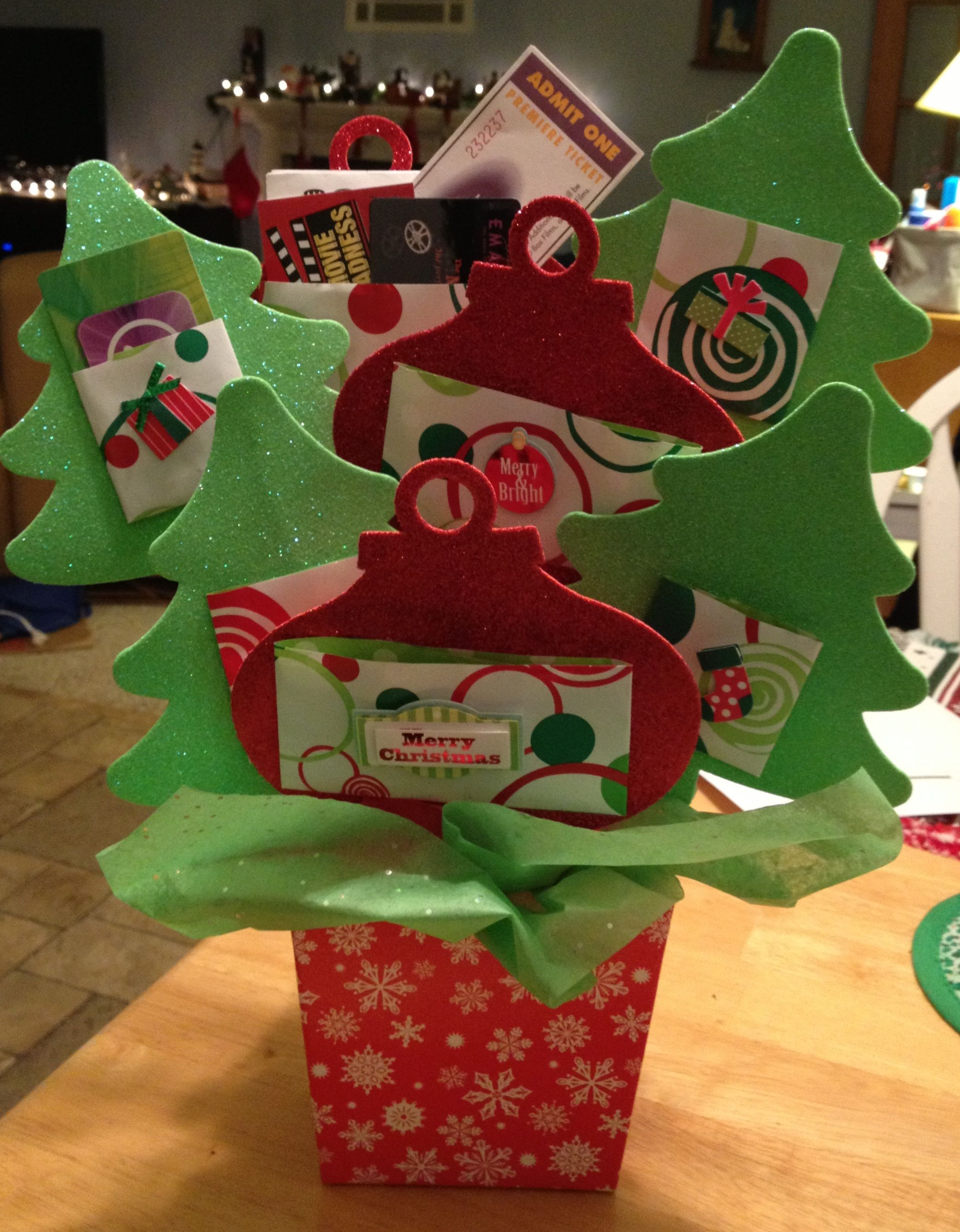 5 Gift Card Tree Ideas