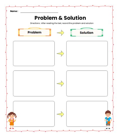 Graphic Organizer Problem Solution Problem And Solution Solution Graphic Organizer Problem Solution Problem And Solution Solution