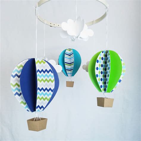Hot Air Balloon Mobile Decor