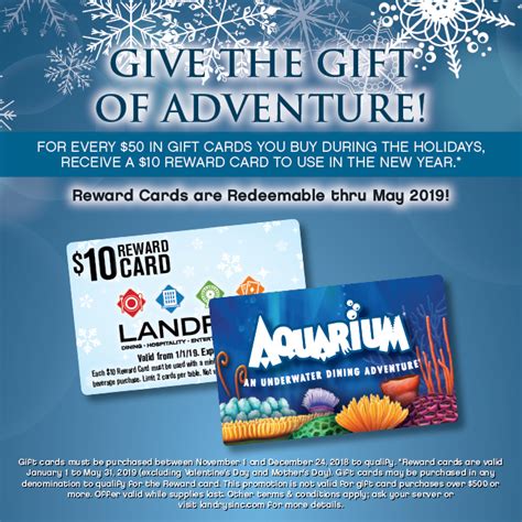 Houston Aquarium Gift Card