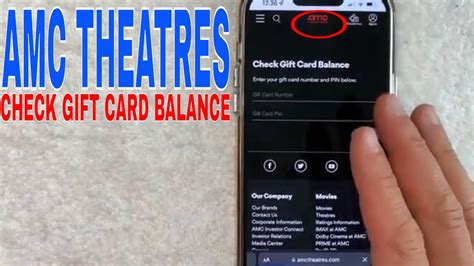 How To Check Amc Theatres Gift Card Balance Youtube How To Check Amc Theatres Gift Card Balance Youtube