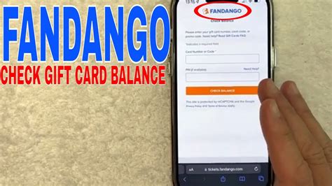 How To Check Fandango Gift Card Balance Youtube How To Check Fandango Gift Card Balance Youtube