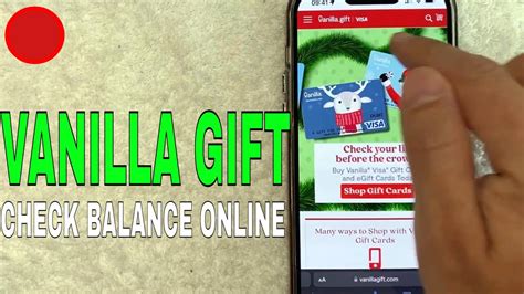 How To Check Vanilla Visa Gift Card Balance Online Youtube How To Check Vanilla Visa Gift Card Balance Online Youtube