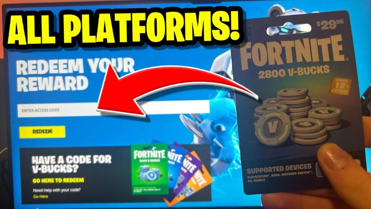 How To Redeem Gift Card Code In Epic Games Youtube How To Redeem Gift Card Code In Epic Games Youtube