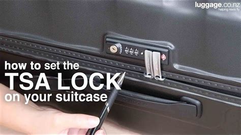 How To Set Combination Lock On Suitcase How To Set Combination Lock On Suitcase