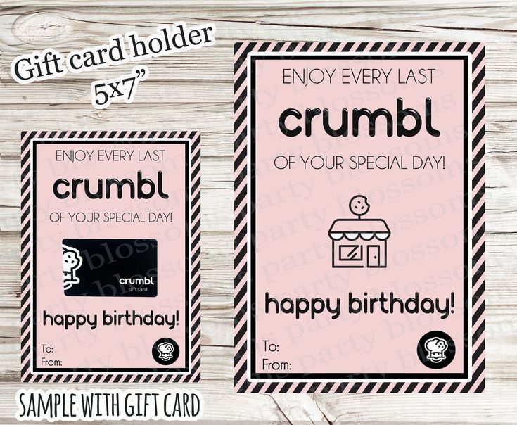 Instant Download Enjoy Every Crumbl Of Your Birthday Cookie Etsy