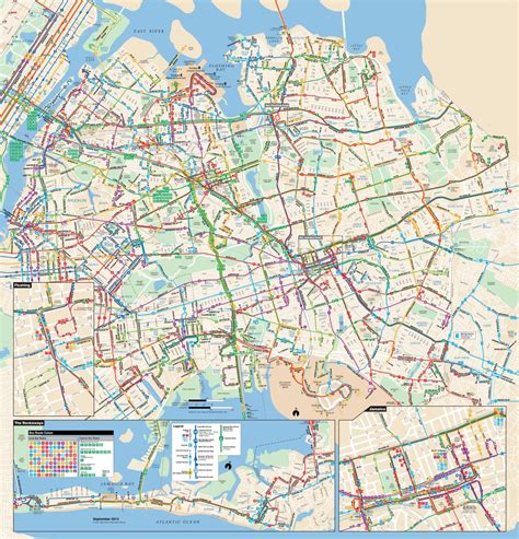 Large Detailed Queens Bus Map Nyc New York Usa United States Of Large Detailed Queens Bus Map Nyc New York Usa United States Of