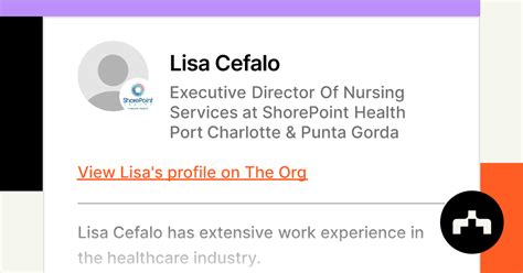 Lisa Cefalo Executive Director Of Nursing Services At Shorepoint Lisa Cefalo Executive Director Of Nursing Services At Shorepoint