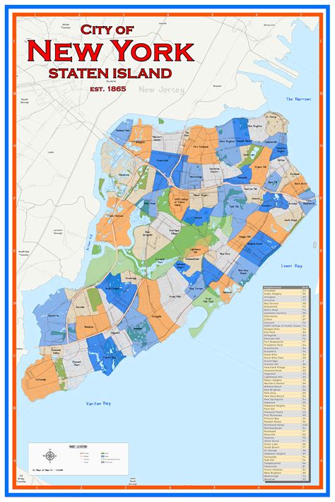 Maps And Neighborhoods Staten Island New York Maps And Neighborhoods Staten Island New York