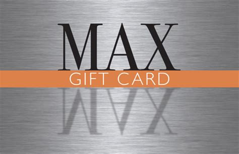 Max Gift Card Balance