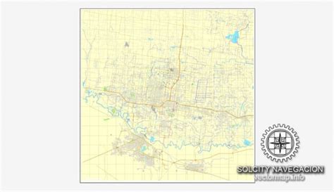 Mcallen Texas Us Printable Vector Street City Plan Map Full Editable Mcallen Texas Us Printable Vector Street City Plan Map Full Editable