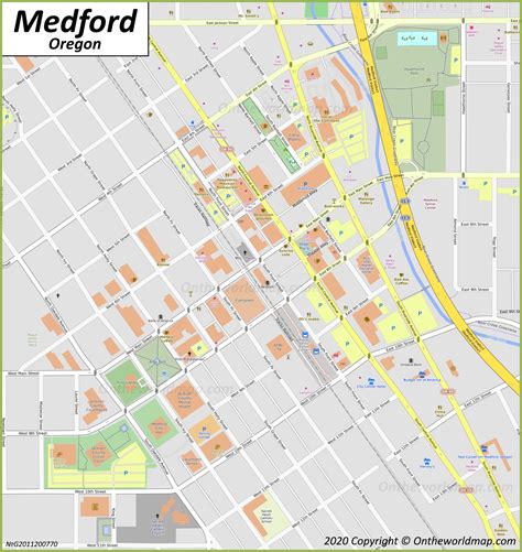 Medford Oregon Map