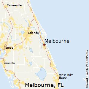 Melbourne Florida Map