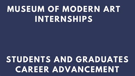 Moma Internship Summer
