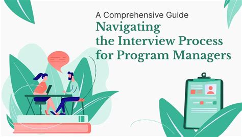 Navigating The Interview Process For Program Managers A Comprehensive